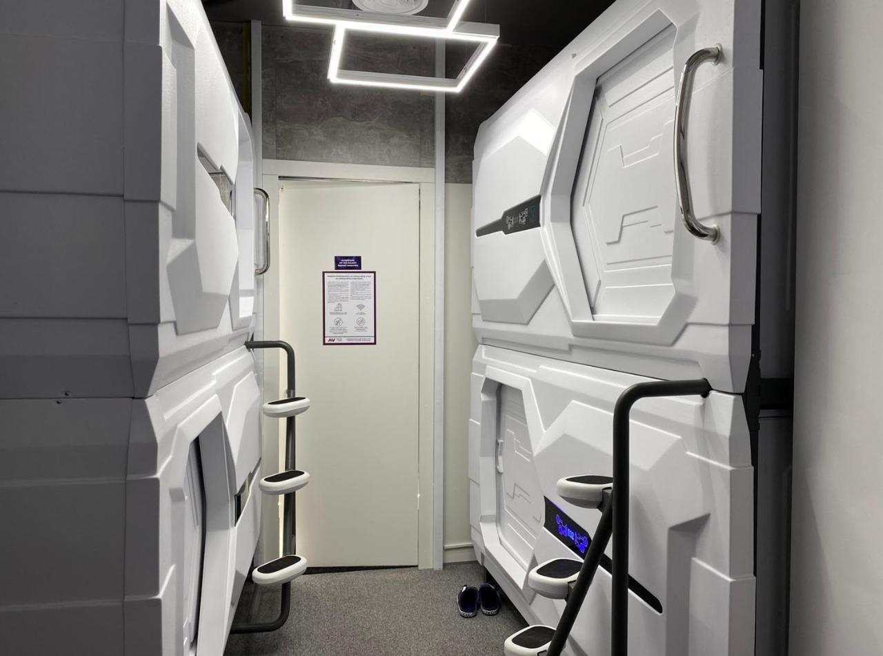 קייב Av-1 Capsule Hotel מראה חיצוני תמונה